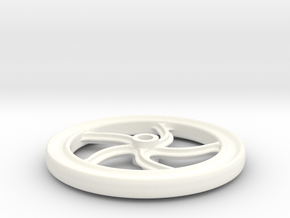 7/8n2 brakewheel in White Processed Versatile Plastic