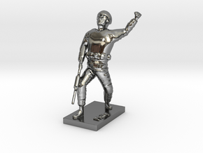 Soldier Philip in Fine Detail Polished Silver