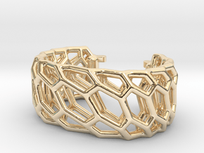 Voronoi-Armrreif 80100 in 14K Yellow Gold