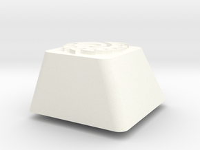 Topre row E - Zerg symbol in White Processed Versatile Plastic