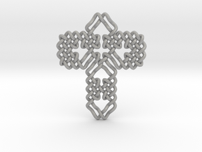 Celtic Cross Weave in Aluminum