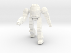 Ogre Mk II Pose 1 (Free Download) in White Processed Versatile Plastic