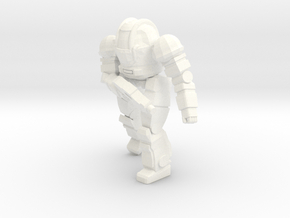 Ogre Mk II Pose 2 (Free Download) in White Processed Versatile Plastic