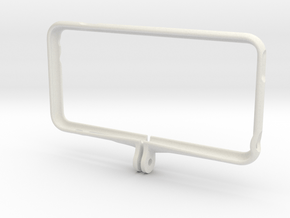 iPhone 6+ Holder for Gopro mounts in White Natural Versatile Plastic