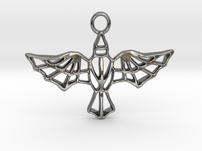 AETHON pendant in Fine Detail Polished Silver