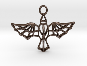 AETHON pendant in Polished Bronze Steel
