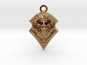 BORO pendant  in Polished Brass
