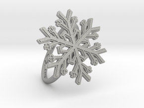 Snowflake Ring 1 d=19mm h21d19 in Aluminum