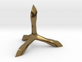 Caltrop 3 in Polished Bronze