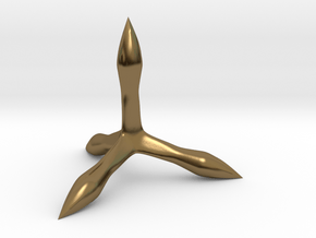Caltrop 4 in Polished Bronze