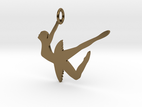 The Ballerina in Polished Bronze