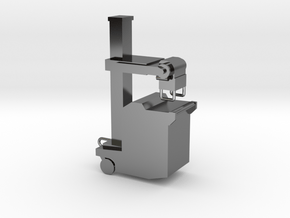 Portable xray machine in Fine Detail Polished Silver