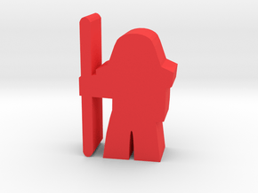 Game Piece, GridNet Heavy Guard App in Red Processed Versatile Plastic
