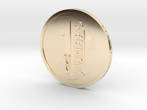 Lunaro Sterling. 2014, coin in 14K Yellow Gold