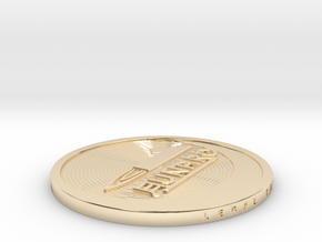 1 Lunaro coin 2015. in 14K Yellow Gold