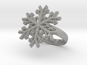 Snowflake Ring 1 d=17.5mm h35d175 in Aluminum