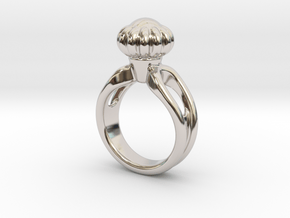 Ring Beautiful 14 - Italian Size 14 in Platinum