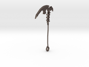 Death Scythe Commission  in Polished Bronzed Silver Steel