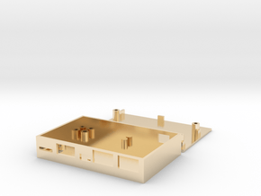 Dragonboard 410c case in 14k Gold Plated Brass