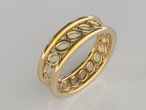 GBW5 Mns Loop Band in 14K Yellow Gold
