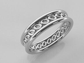 GBW6 Wmns Loop Band in 14k White Gold
