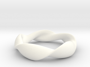 Wendelstein Ring (18mm) in White Processed Versatile Plastic