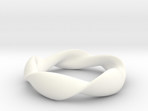 Wendelstein Ring (17mm) in White Processed Versatile Plastic