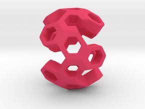 HONEYBOMB GSENSE, Pendant in Pink Processed Versatile Plastic