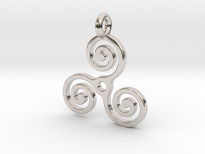 Triple Spiral in Platinum