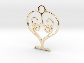 Love Grows Pendant in 14K Yellow Gold