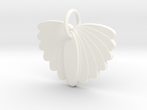 Wings in White Processed Versatile Plastic