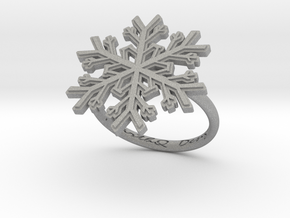 Snowflake Ring 1 d=17.5mm h21d175 in Aluminum