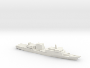 Haijing/CCG-2901 Patrol Ship w/ Barrels, 1/3000 in White Natural Versatile Plastic