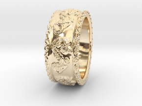 Dragon Ring 2016 in 14k Gold Plated Brass