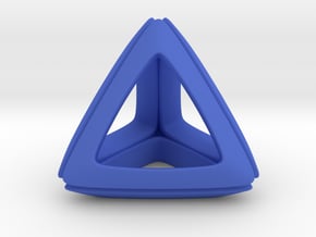Trianon Charms. Customizable. in Blue Processed Versatile Plastic