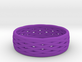 V8 Ring in Purple Processed Versatile Plastic