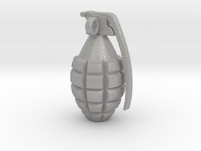 Keychain Grenade      25mm height in Aluminum