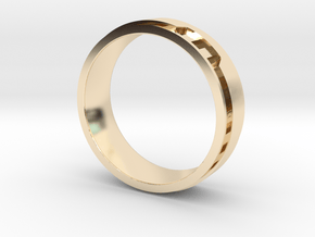 Ponto10 US in 14k Gold Plated Brass