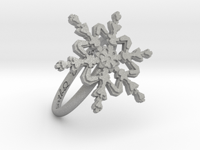 Snowflake Ring 2 d=18.5mm h21d185 in Aluminum