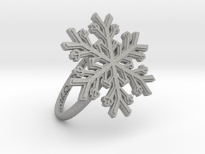 Snowflake Ring 1 d=18.5mm h21d185 in Aluminum