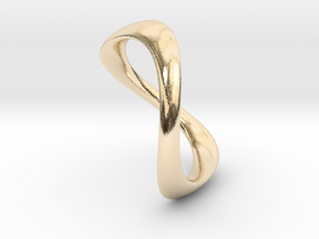 Ring Wave light   t 8   18mm in 14K Yellow Gold