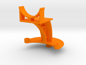 XuGong V2 - Mount for Controller & Mini Cam in Orange Processed Versatile Plastic