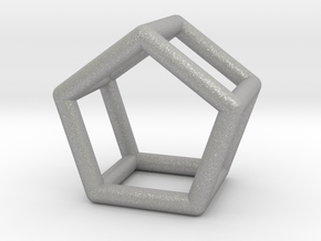 0439 Pentagonal Prism (a=1сm) #001 in Aluminum