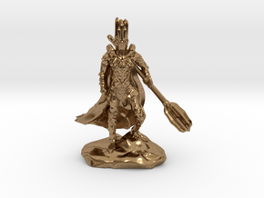 The Dark Lord with His Deadly Mace in Natural Brass