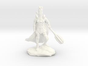 The Dark Lord with His Deadly Mace in White Processed Versatile Plastic