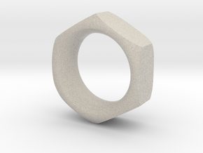 The Reverse Engineer (16mm) in Natural Sandstone