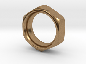 The Reverse Engineer (18mm) in Natural Brass