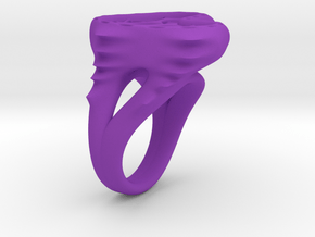 RING WOMEN 17mm in Purple Processed Versatile Plastic