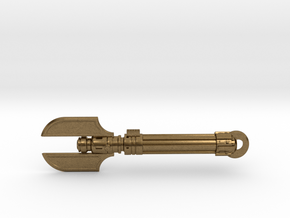Malgus Saber Keychain in Natural Bronze
