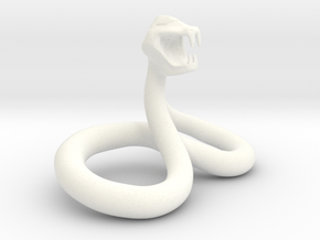 Batros Snake in White Processed Versatile Plastic